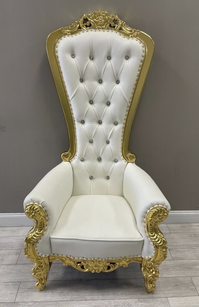 Gold Throne Chair